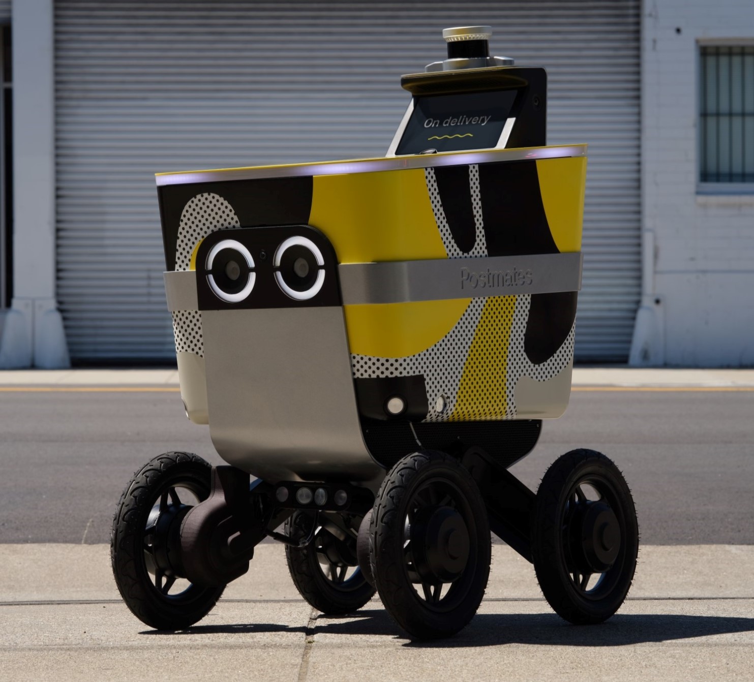 Postmates To Use Ouster Lidars For Delivery Robot - The Techee