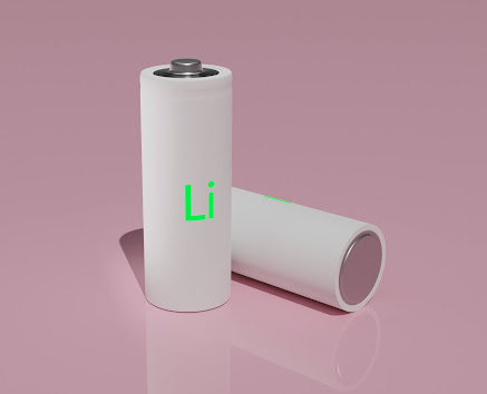 Lithium Battery depiction