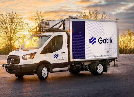 Gatik AI Self-Driving Truck