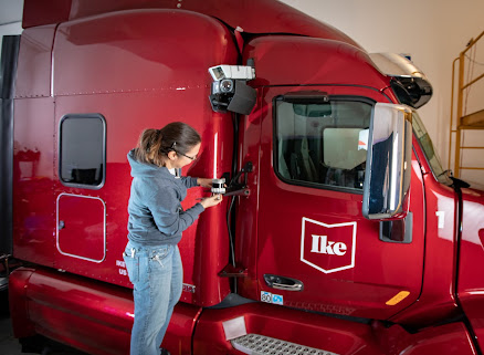 Ike self-driving truck