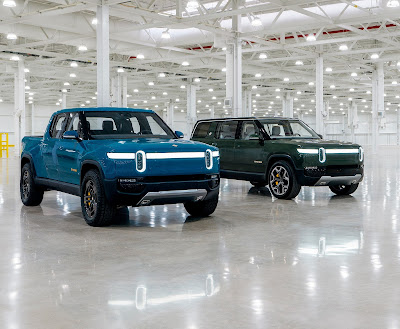 The Rivian R1T and R1S