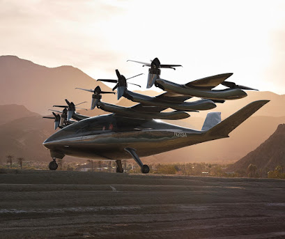 Rendering of Archer's electric vertical takeoff and landing (eVTOL) aircraft.