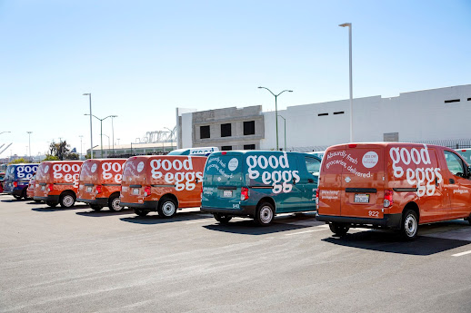Good Eggs delivery vans