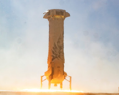 Blue Origin New Shepard rocket