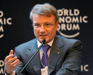 Sberbank chief executive Herman Gref