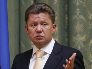 Gazprom chief executive Alexey Miller