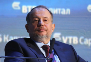 Novolipetsk Steel Chairman Vladimir Lisin